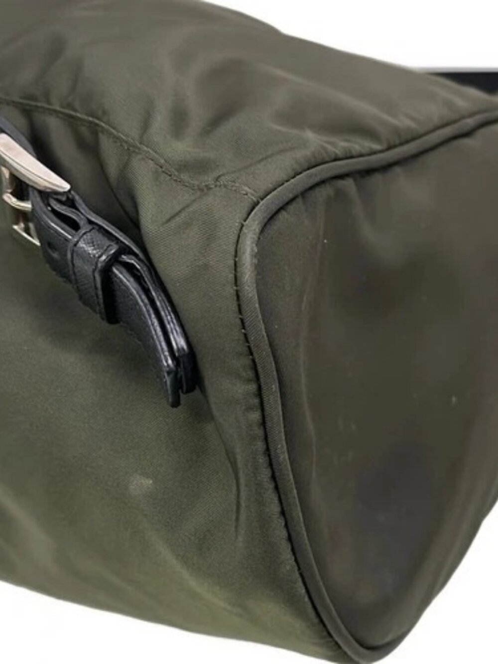 PRADA Khaki Nylon Backpack - Picture 6 of 9